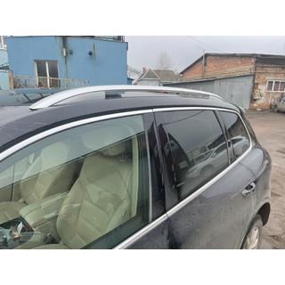 OEM strešné lyžiny (2 ks) Volkswagen Touareg 2010–2018 fotografia 1