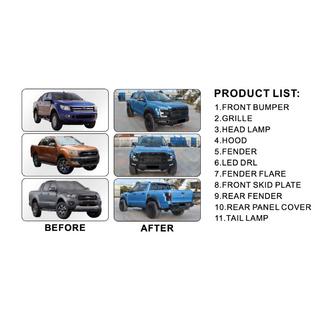 Karosársky bodykit (dizajn F150 Raptor 2015-2020) fotografia 2