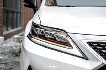 Lexus RX 2009–2015 F-Sport 2021 V2 upgrade sada so svetlami fotografia 3