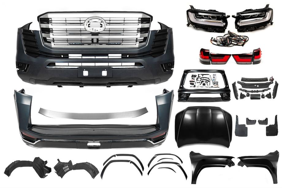 Toyota Land Cruiser 200 2007–2021 Faceliftový kit pre LC 300 High-Line (V1) Image