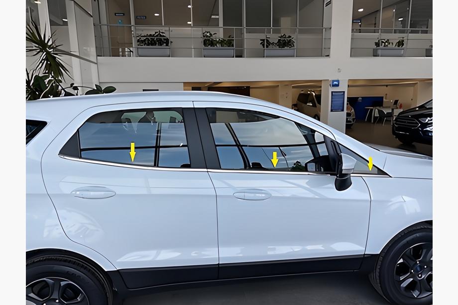 Ford Ecosport 2013–2022 Rámiky okien (6 ks, nerez) Image
