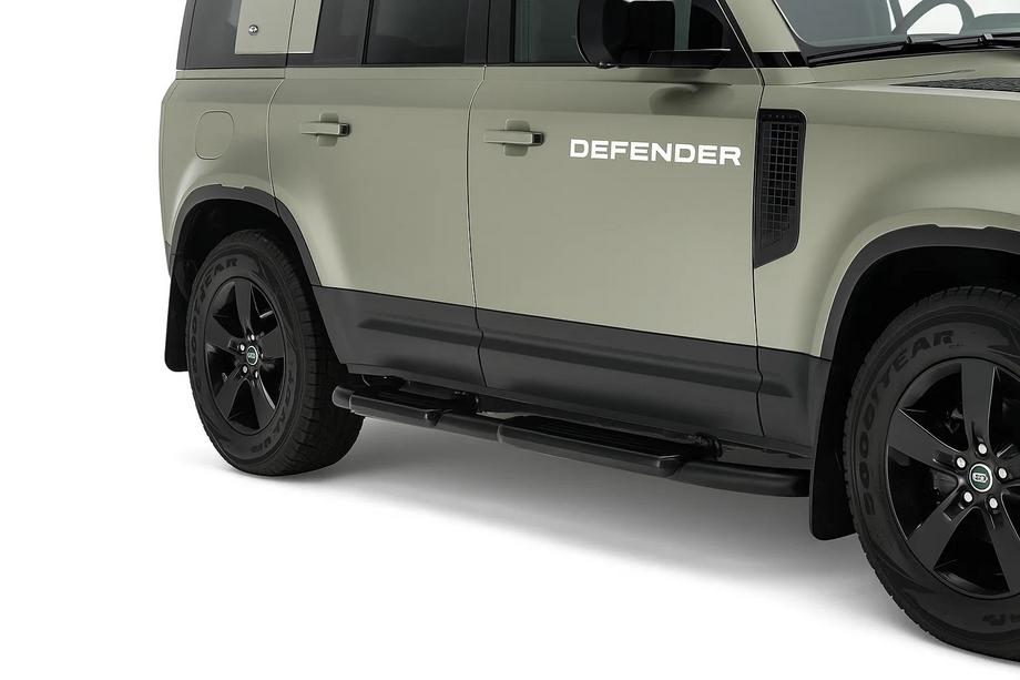 Land Rover Defender 2019– Bočné nášľapy OEM Black (pre 110/130, 2 ks) Image