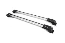 Uzamykateľné priečniky na bežné strešné relingy Skybar V1 (2 ks) do 140 cm, sivé fotografia 5