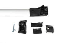 Uzamykateľné priečniky na bežné strešné relingy Skybar V1 (2 ks) do 140 cm, sivé fotografia 10