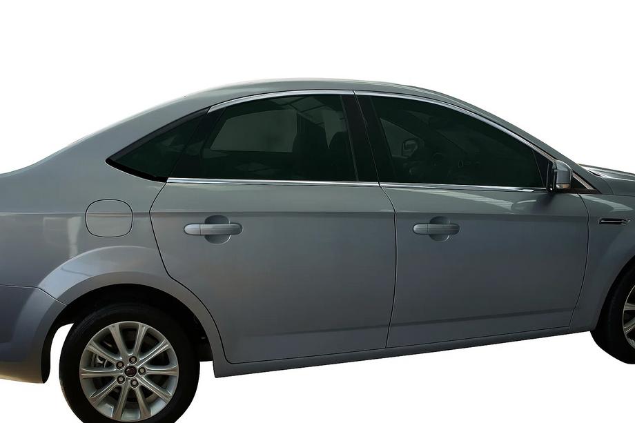 Ford Mondeo 2008–2014 Spodné okenné lišty z nerezu (4 ks) Fotografia 3