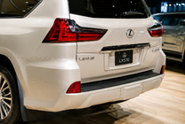 Lexus LX570/450d 2008–2022 Zadný nárazník (2015-2023, na lakovanie) fotografia 2