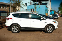 Ford Kuga/Escape 2013–2019 Strešné lyžiny Skyport (sivé) fotografia 8