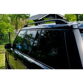 Strešné lyžiny Skyport (čierne) Range Rover III L322 2002–2012 fotografia 1