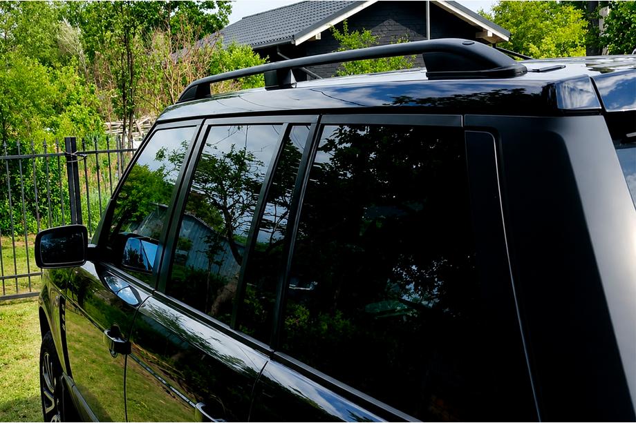 Range Rover III L322 2002–2012 Strešné lyžiny Skyport (čierne) Image