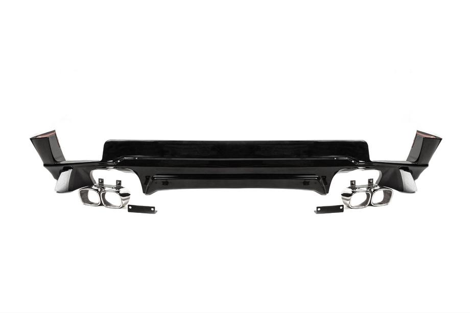 Toyota Land Cruiser Prado 150 2009–2023 Zadný difúzor Modellista (2017, čierny) Fotografia 3