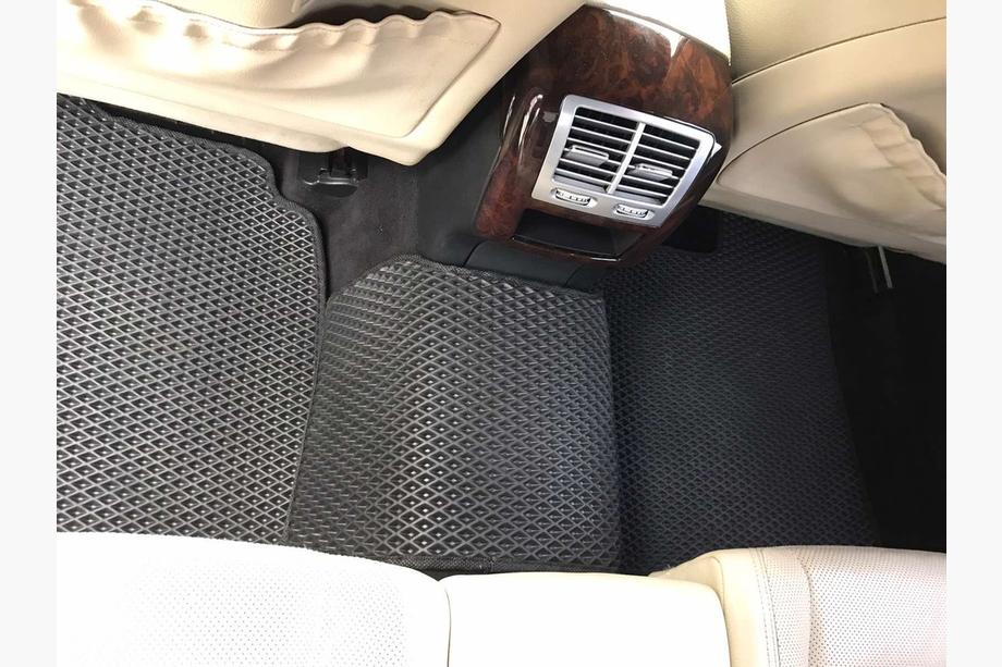 Mercedes S-class W221 2005–2013 EVA rohože do interiéru (Long, čierne) Image