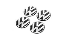 Volkswagen Nálepky na stredové krytky 54 mm vw-0nakl (4 ks) fotografia 1