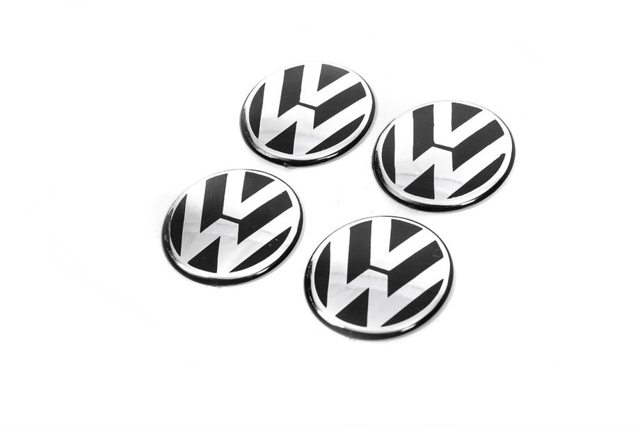Volkswagen Nálepky na stredové krytky 54 mm vw-0nakl (4 ks) Image