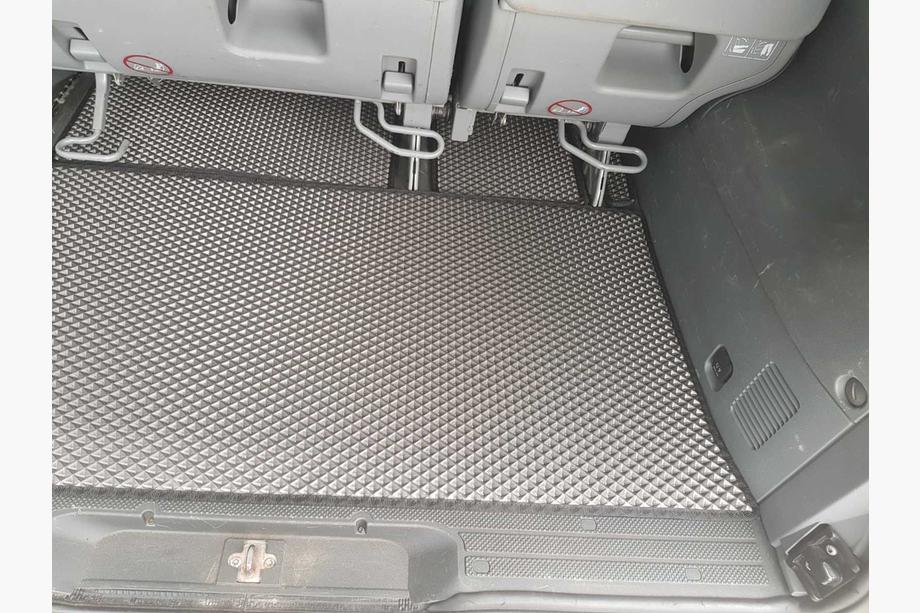 Mercedes Viano 2004–2014 EVA V2 autokoberce (len osobný odber, kompletná sada do interiéru, čierne) Fotografia 15