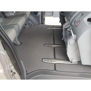 EVA V2 rohože (Len osobný odber, celý interiér, čierne) Mercedes Vito W639 2004–2014 fotografia 1