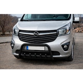 Bullbar WT003 Black (nerez) Fiat Talento 2016– fotografia 1