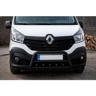 Bullbar WT003 Black (nerez) Fiat Talento 2016– fotografia 2