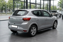 Dacia Sandero 2021– Bočné nášľapy Bosphorus Grey (2 ks, hliník) fotografia 1