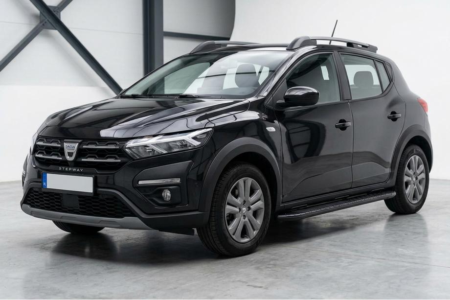Dacia Sandero 2021– Bočné nášľapy Bosphorus Black (2 ks, hliník) Image