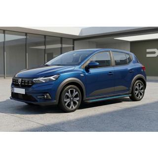 Bočné nášľapy Maya Blue (2 ks, hliník) Dacia Sandero 2021– fotografia 1