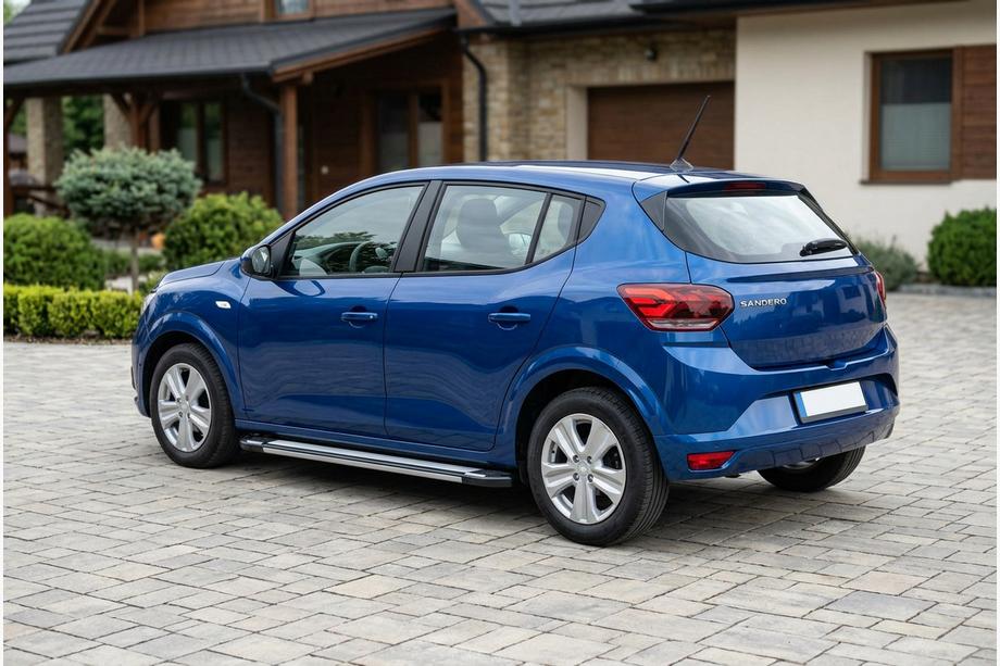 Dacia Sandero 2021– Bočné nášľapy Rainbow (2 ks, hliník) Image