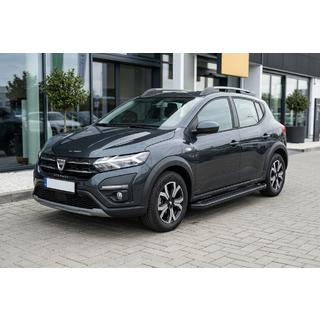 Bočné nášľapy Allmond Black (2 ks, hliník) Dacia Sandero 2021– fotografia 1