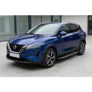 Bočné nášľapy Bosphorus Grey (2 ks, hliník) Nissan Qashqai 2021– fotografia 1