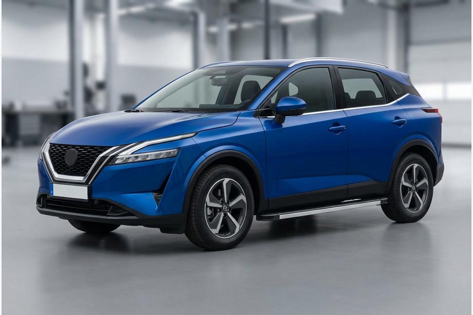 Nissan Qashqai 2021– Bočné nášľapy Maya V1 (2 ks, hliník) Image