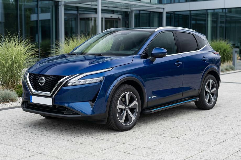 Nissan Qashqai 2021– Bočné nášľapy Maya Blue (2 ks, hliník) Image