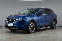 Nissan Qashqai 2021– Bočné nášľapy Rainbow (2 ks, hliník) fotografia 1