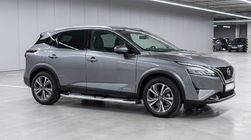 Nissan Qashqai 2021– Mevsim Grey bočné nášľapy (2 ks, hliník) fotografia 1