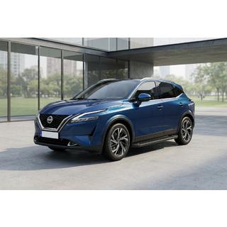 Bočné nášľapy Allmond Black (2 ks, hliník) Nissan Qashqai 2021– fotografia 1
