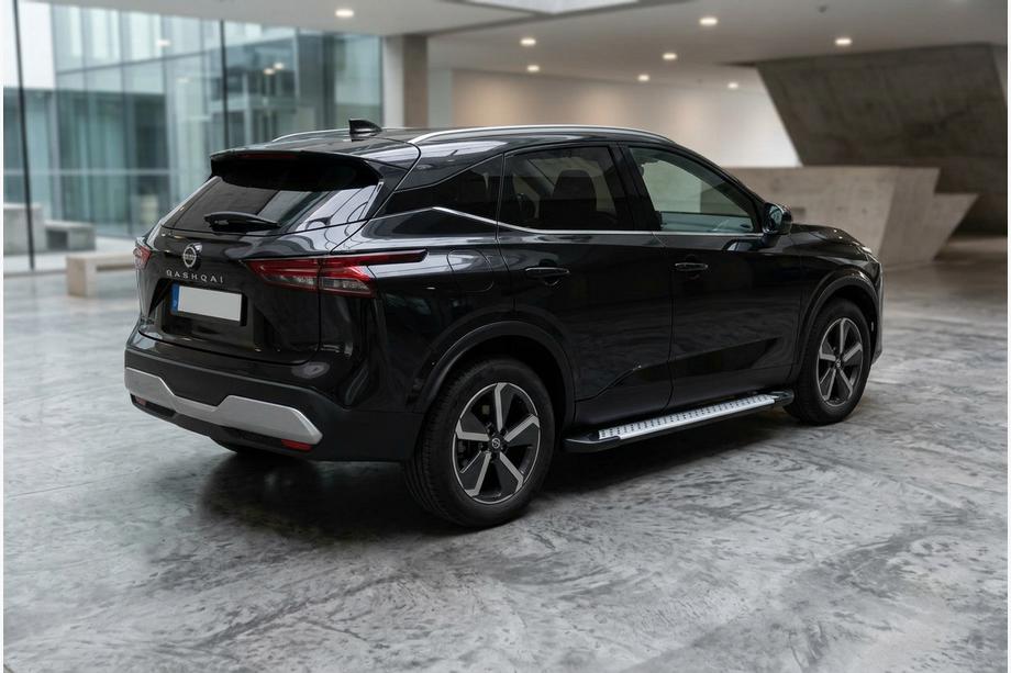 Nissan Qashqai 2021– Bočné nášľapy Allmond Grey (2 ks, hliník) Fotografia 1