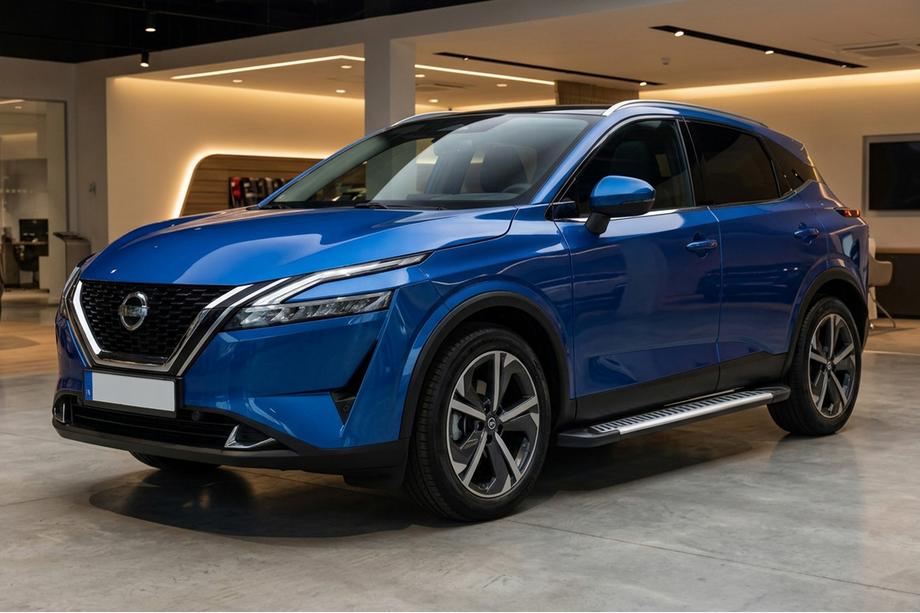 Nissan Qashqai 2021– Bočné prahy Line (2 ks, hliník) Image