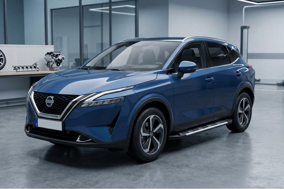 Nissan Qashqai 2021– Bočné nášľapy Sunrise (2 ks, hliník) Image