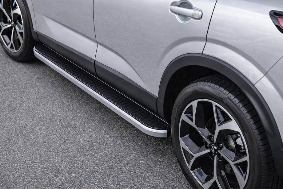 Nissan Qashqai 2021– Bočné prahy Tayga Grey (2 ks, hliník) Image