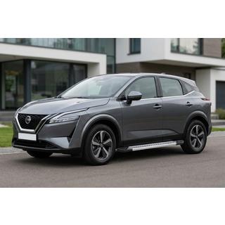 Bočné nášľapy Vision New Grey (2 ks, hliník) Nissan Qashqai 2021– fotografia 1