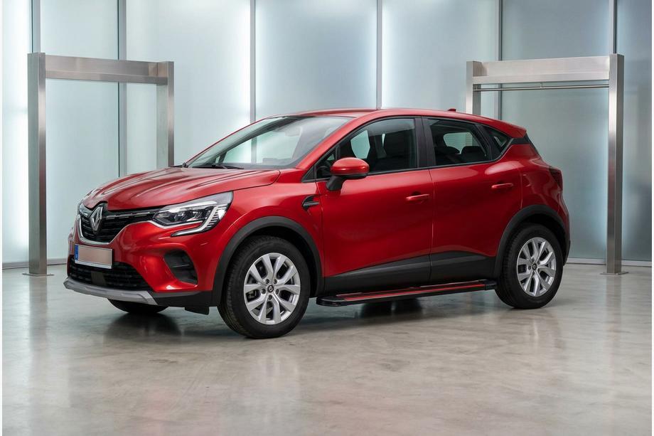 Renault Captur 2019– Bočné nášľapy Maya Red (2 ks., hliník) Image