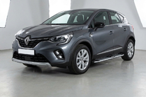 Renault Captur 2019– Mevsim Grey bočné nášľapy (2 ks, hliník) fotografia 1