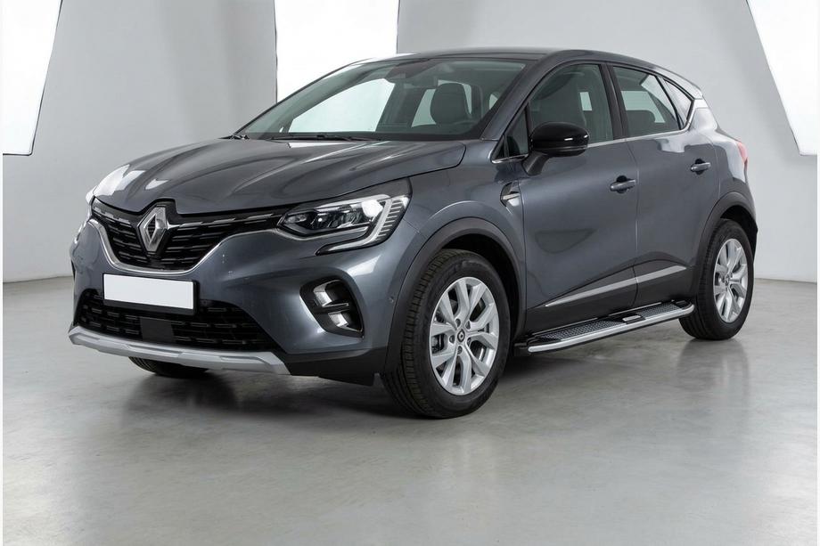 Renault Captur 2019– Mevsim Grey bočné nášľapy (2 ks, hliník) Image