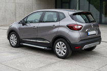 Renault Captur 2019– Bočné nášľapy Allmond Grey (2 ks, hliník) fotografia 1