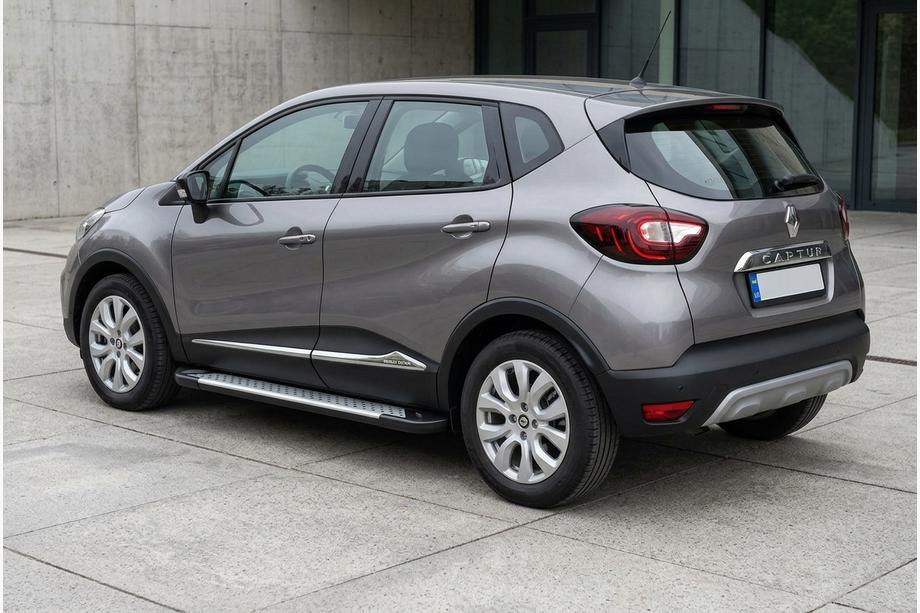 Renault Captur 2019– Bočné nášľapy Allmond Grey (2 ks, hliník) Image