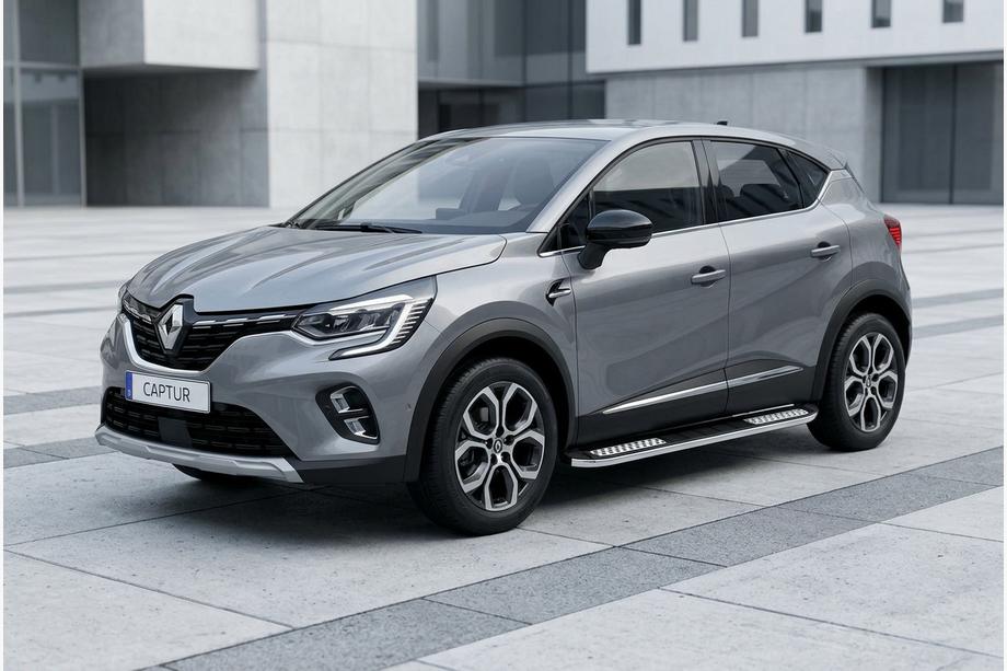 Renault Captur 2019– Bočné nášľapy Tayga V2 (2 ks, hliník) Image