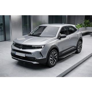 Bočné nášľapy Bosphorus Grey (2 ks, hliník) Opel Mokka 2021– fotografia 1