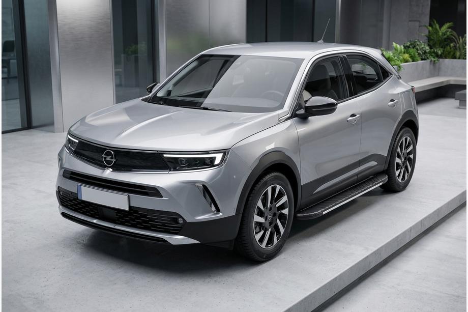 Opel Mokka 2021– Bočné nášľapy Bosphorus Grey (2 ks, hliník) Image
