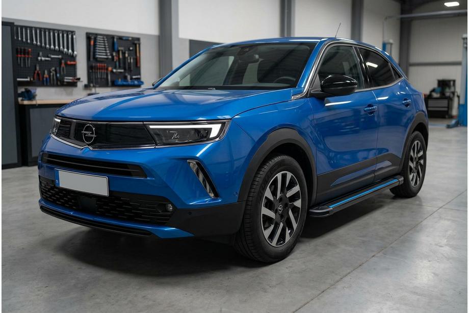 Opel Mokka 2021– Bočné nášľapy Maya Blue (2 ks, hliník) Image