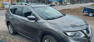 Nissan X-trail T32/Rogue 2014–2021 Strešné lyžiny Skyport Grey fotografia 3