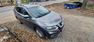 Nissan X-trail T32/Rogue 2014–2021 Strešné lyžiny Skyport Grey fotografia 6
