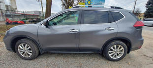 Nissan X-trail T32/Rogue 2014–2021 Strešné lyžiny Skyport Grey fotografia 2