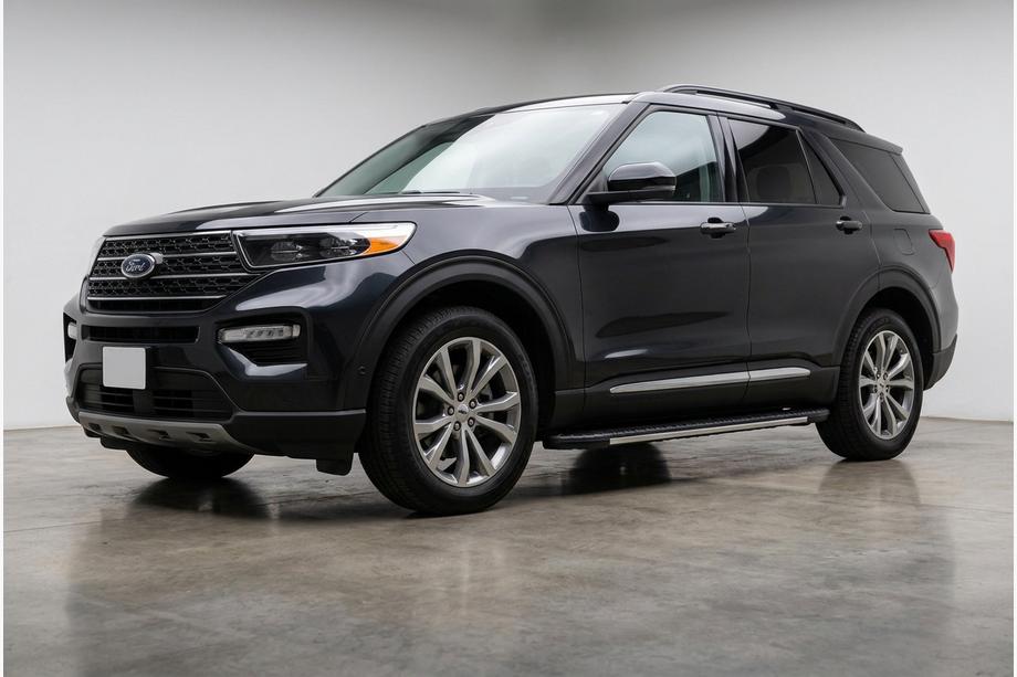 Ford Explorer 2019– Bočné nášľapy Bosphorus Grey (2 ks, hliník) Image
